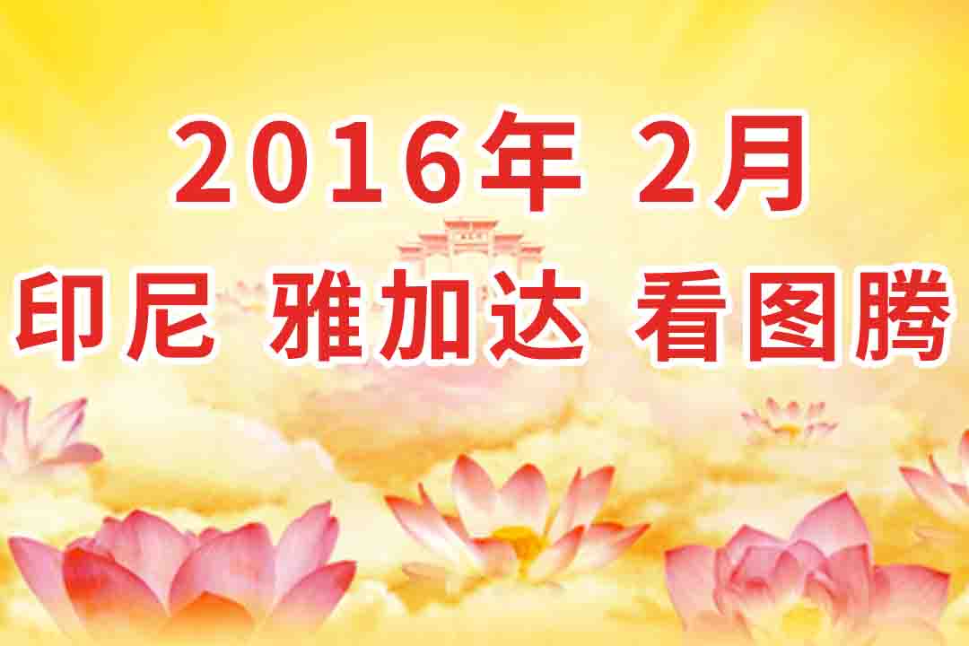 视频：2016年02月 印度尼西亚・雅加达 法会 看图腾 集锦